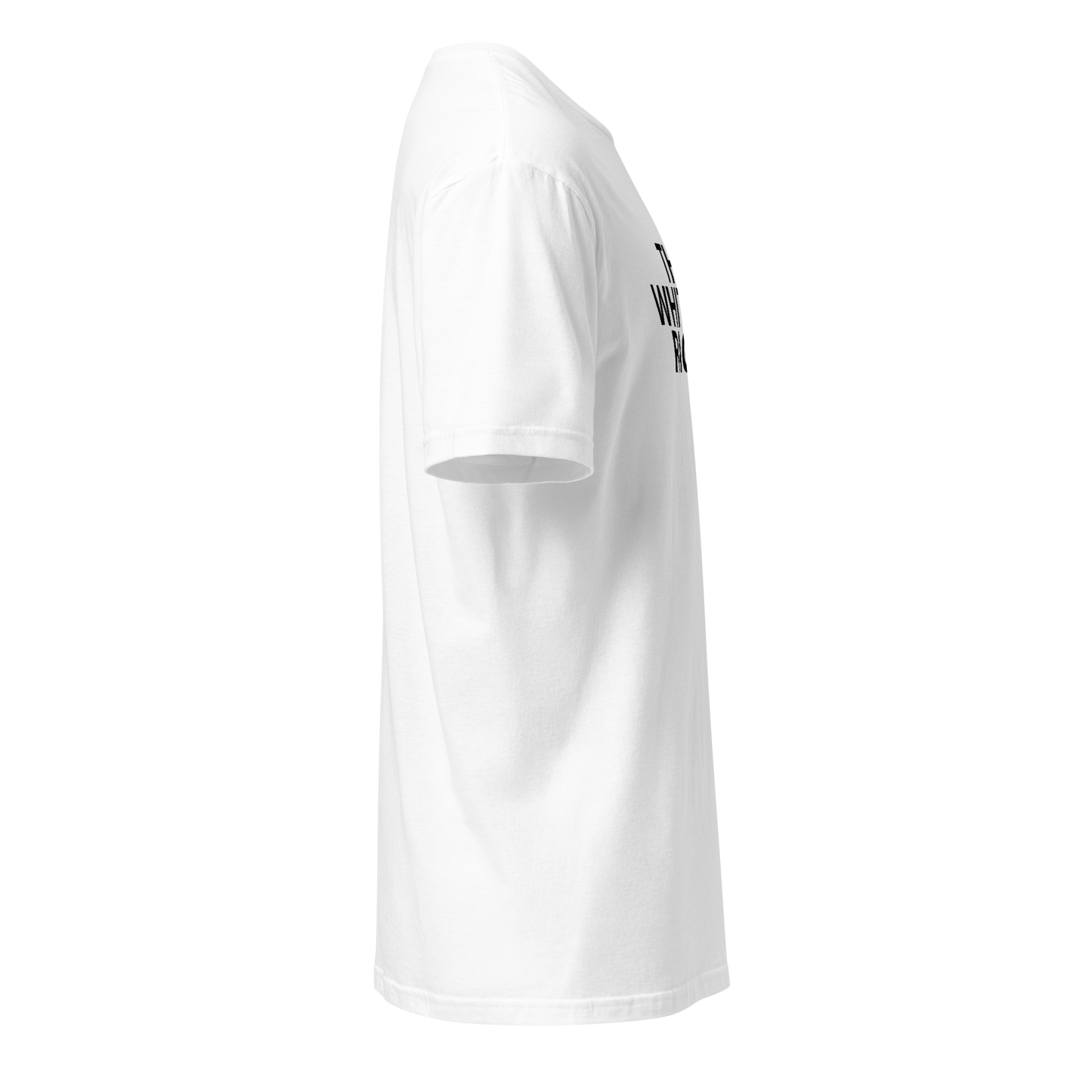 The White R4ce tee